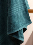 Σετ πετσέτες και χαλάκι μπάνιου homelovers organic 40X66+68X137+50X70 / Green